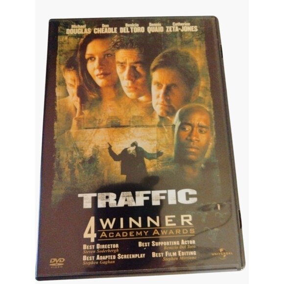 Traffic DVD Movie 2001 4 Academy Awards Winner Universal Studios - Picture 1 of 4